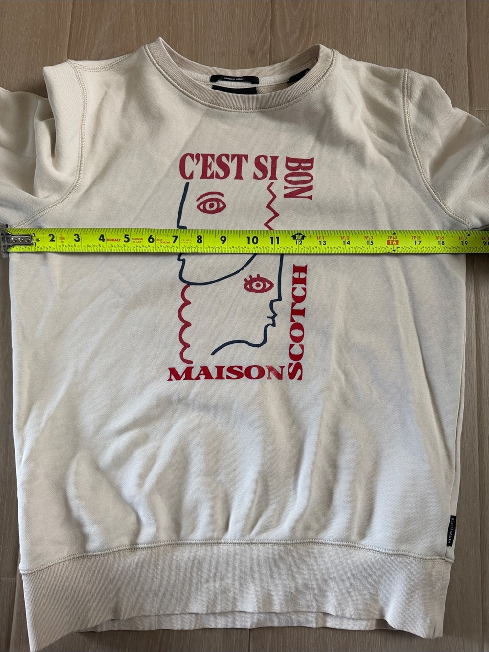 Scotch & Soda C’est Si Bon Sweatshirt | Mason Scotch Summer Edition Pullover S - Picture 5 of 8